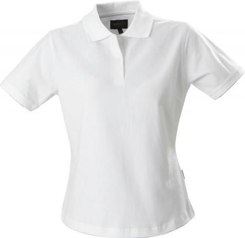 Рубашка поло стретч женская Albatross, белая, размер XXL