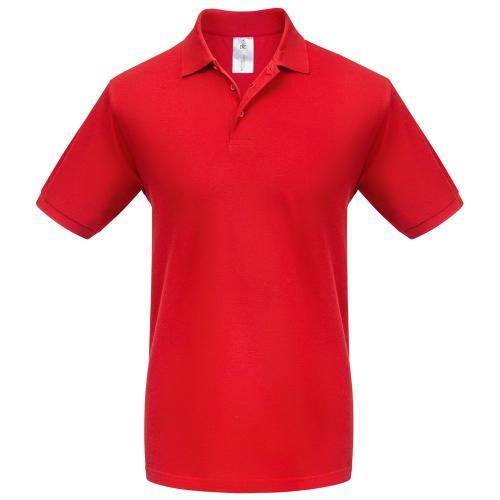 Рубашка поло Heavymill красная, размер XXL