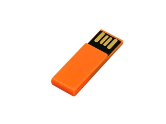 USB 2.0- флешка промо на 16 Гб в виде скрепки