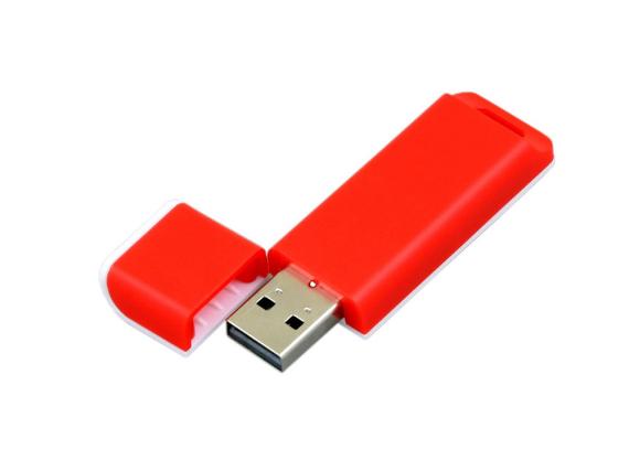 USB 3.0- флешка на 32 Гб с оригинальным двухцветным корпусом