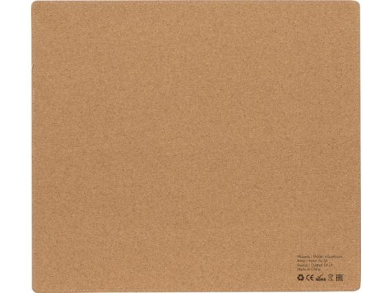 Пробковый коврик для рабочего места с беспроводной зарядкой «Querсus»