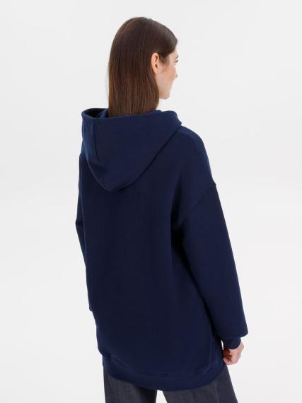 Худи оверсайз унисекс Outshine, темно-синее, размер M/L