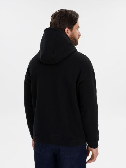 Худи оверсайз унисекс Snuggie, черное, размер M/L