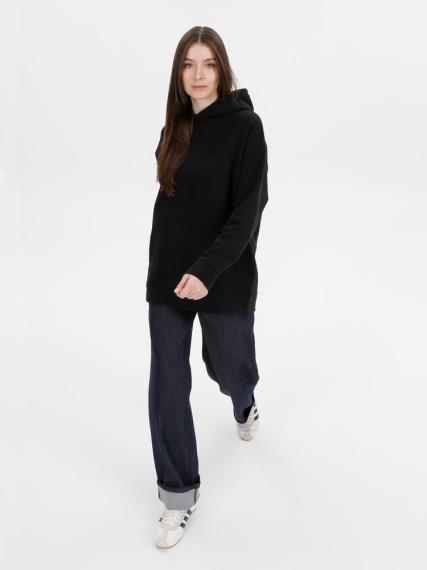 Худи оверсайз унисекс Snuggie, черное, размер M/L