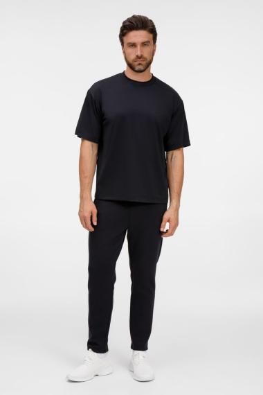 Футболка из бифлекса Morfiss, черная, размер XL/XXL