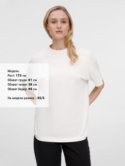 Футболка оверсайз унисекс Sinkopa, молочно-белая, размер XL/XXL