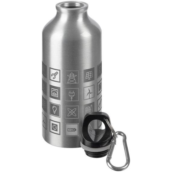 Бутылка для спорта «Industry. Энергетика», серебристая
