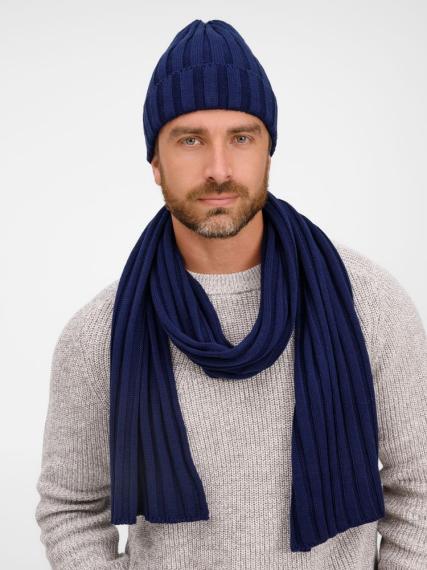 Шарф Metelitsa, темно-синий (сапфир)