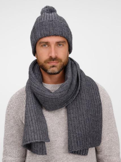 Шарф Frissonelle, серый меланж