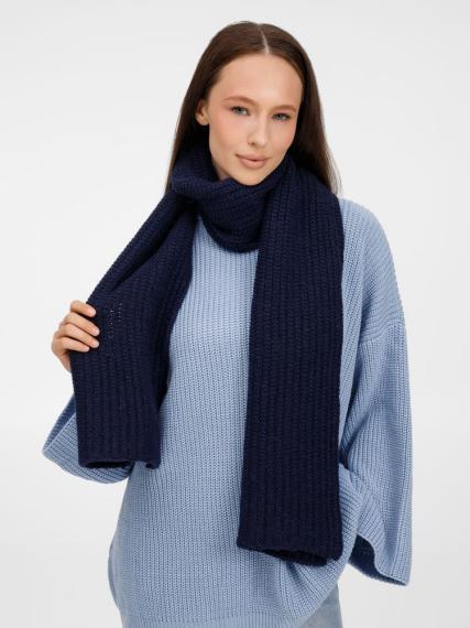 Шарф Frissonelle, темно-синий