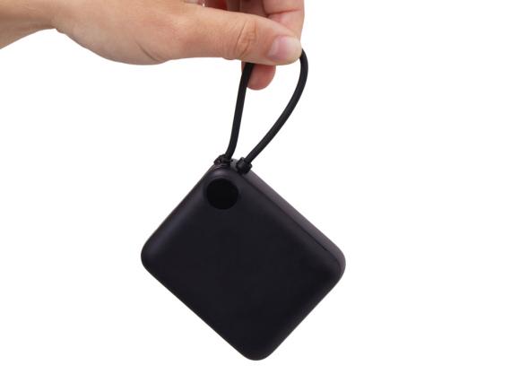 Внешний аккумулятор со встроенным кабелем «Liri», QC/PD, 10000 мАч