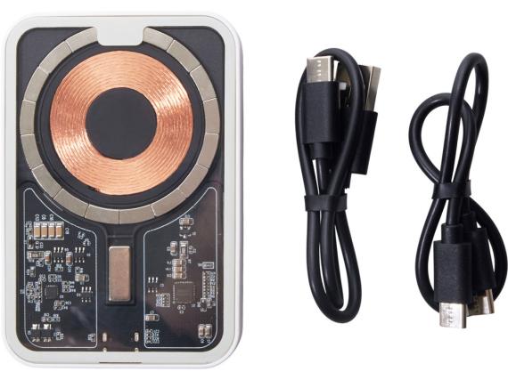 Беспроводной магнитный внешний аккумулятор с QC\PD «MagnifIQ», 10000 мАч, 15 Вт