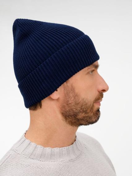 Шапка Nobilis Mono, темно-синяя
