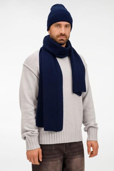 Шапка Nobilis Mono, темно-синяя