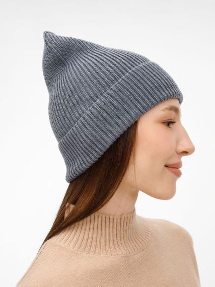 Шапка Nobilis Mono, серая (стальная)