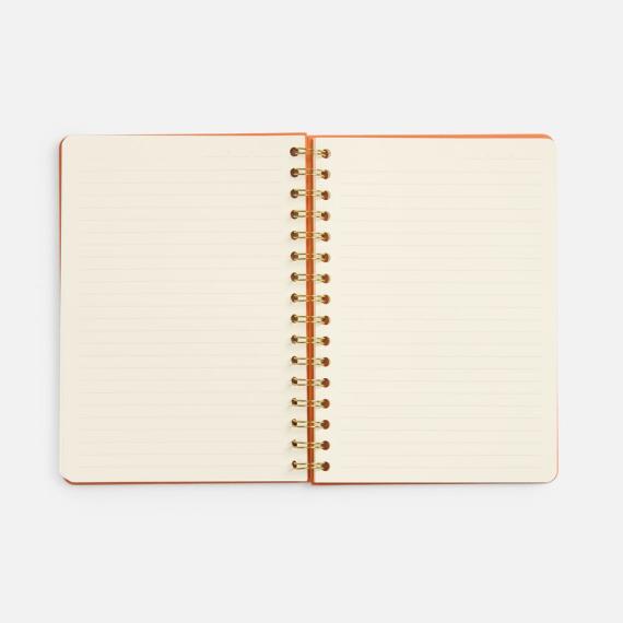 Ежедневник Spiral, недатированный, оранжевый