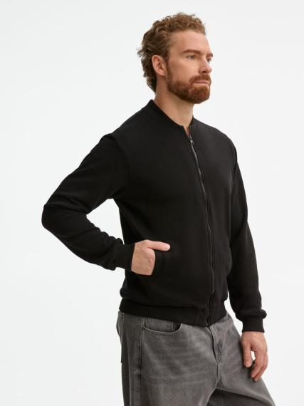 Бомбер унисекс Townie, черный, размер L