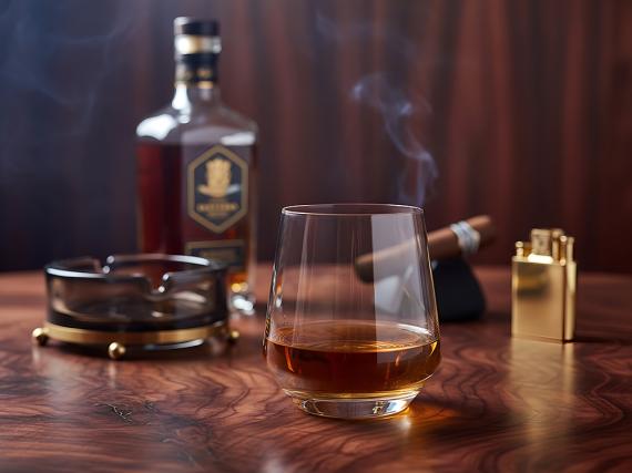 Стеклянный бокал для виски «Cliff»