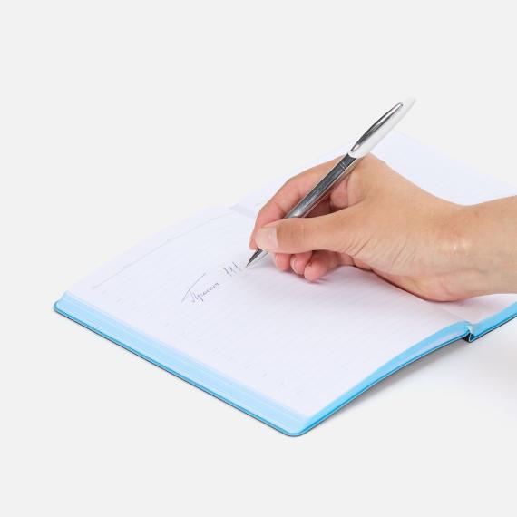 Ручка шариковая Dagger Soft Touch, белая