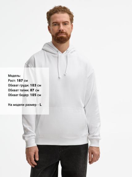 Худи унисекс Condor, белое, размер 3XL