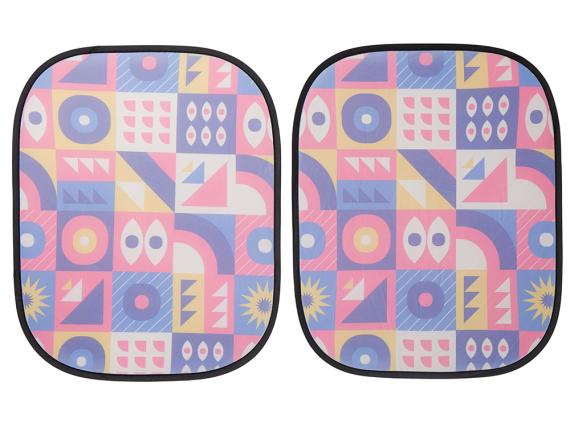 Комплект из 2-х автомобильных солнцезащитных экранов с возможностью полноцветной печати