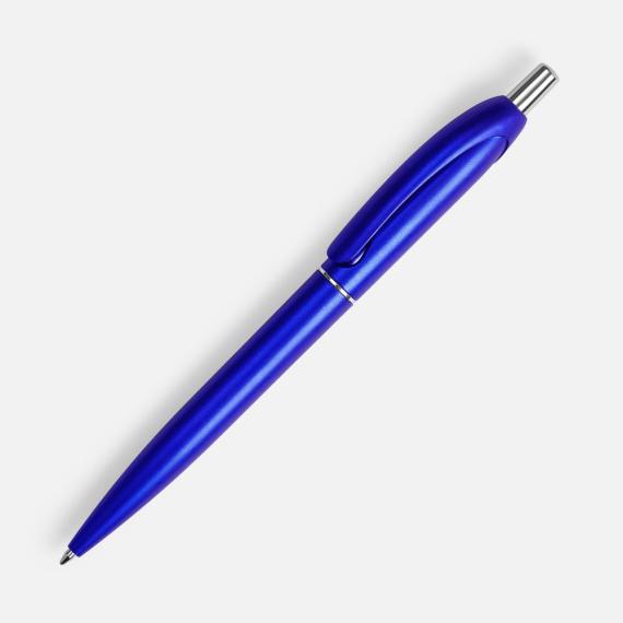 Ручка шариковая Bright Spark, синий металлик