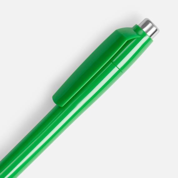 Ручка шариковая Klippa, зеленая