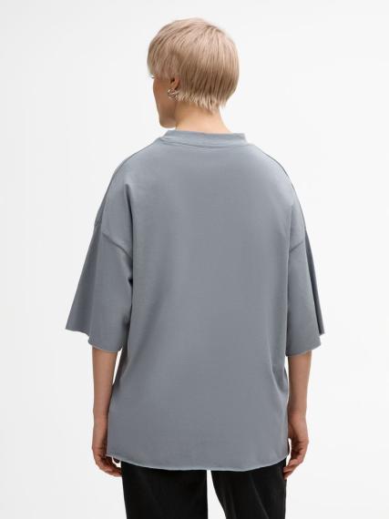 Футболка унисекс T1, серая, размер XL/XXL