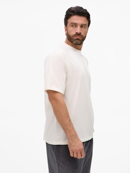 Футболка унисекс T2, молочно-белая, размер XS/S