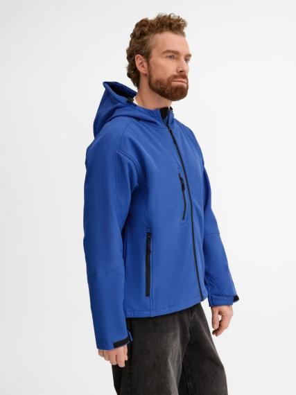 Куртка мужская с капюшоном Replay Men ярко-синяя, размер S