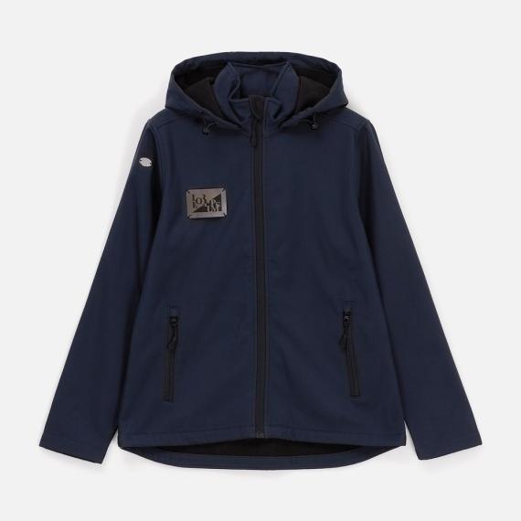 Куртка софтшелл женская Race Women темно-синяя, размер S