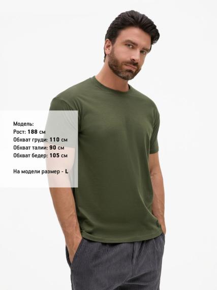 Футболка Regent 150 темный хаки, размер XXS