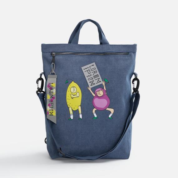 Рюкзак-шопер Casual ver.2, синий