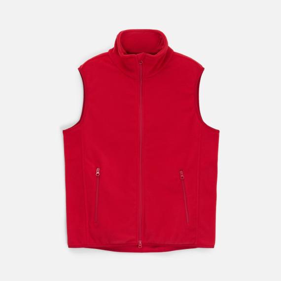 Жилет флисовый унисекс Ben Mac, красный, размер XXL