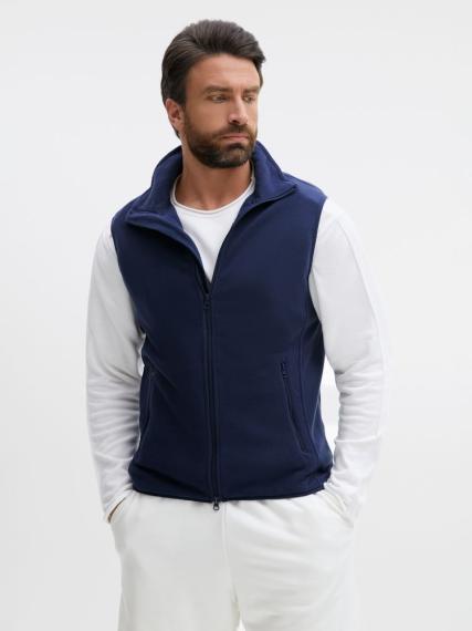 Жилет флисовый унисекс Ben Mac, темно-синий, размер 3XL