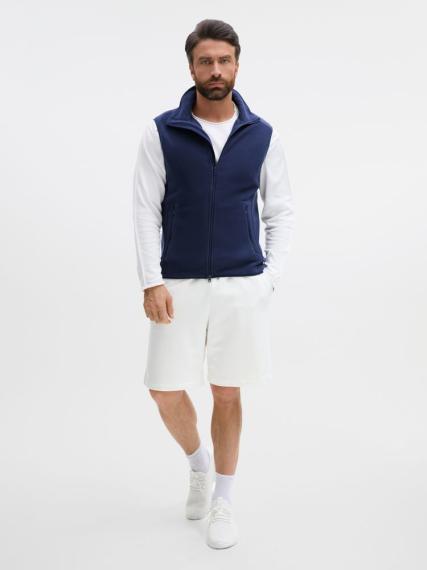 Жилет флисовый унисекс Ben Mac, темно-синий, размер 3XL