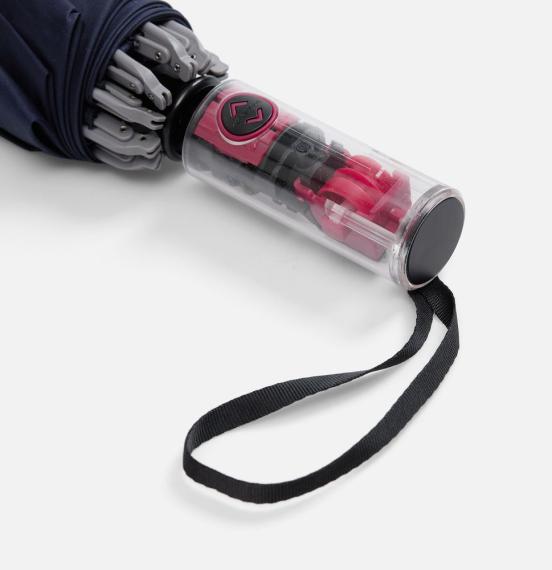 Зонт наоборот складной Futurum, темно-синий