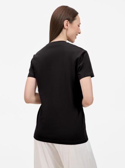 Футболка унисекс T-Bolka 200, черная, размер S