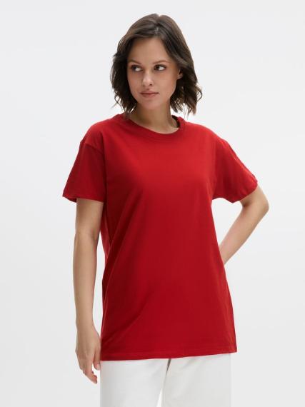 Футболка Regent 150 вишнево-красная, размер S