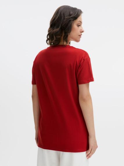 Футболка Regent 150 вишнево-красная, размер S