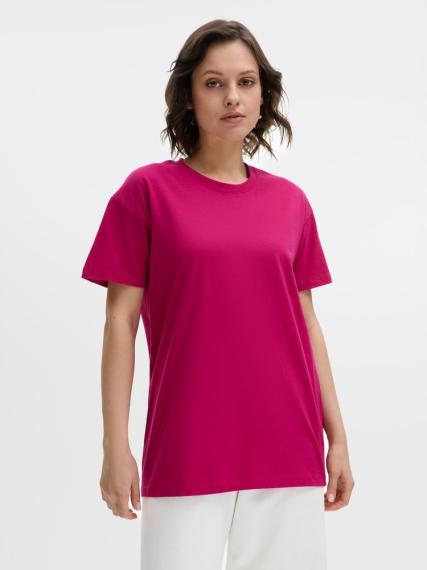 Футболка Imperial 190 ярко-розовая (фуксия), размер L