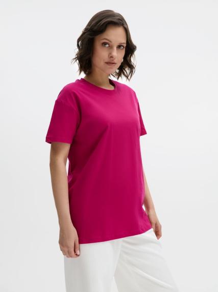 Футболка Imperial 190 ярко-розовая (фуксия), размер L