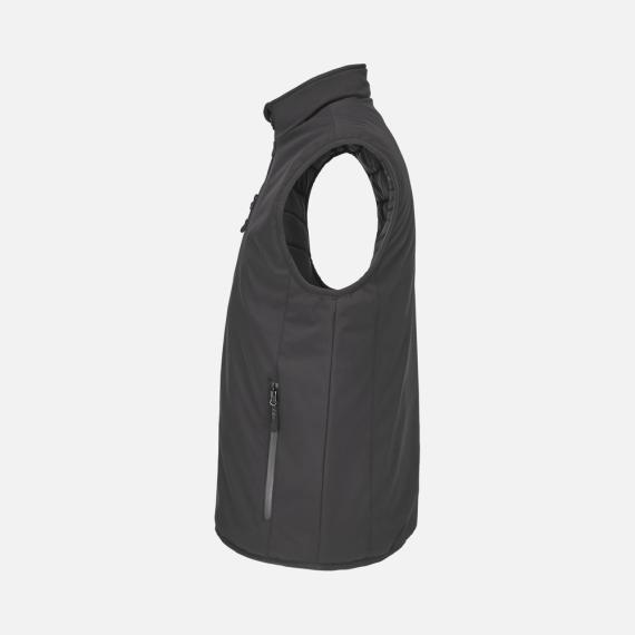 Жилет софтшелл унисекс Falcon BW, черный, размер L