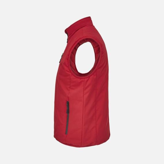 Жилет софтшелл унисекс Falcon BW, красный, размер L