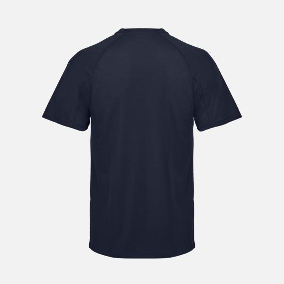 Футболка спортивная унисекс Vortex, темно-синяя, размер L