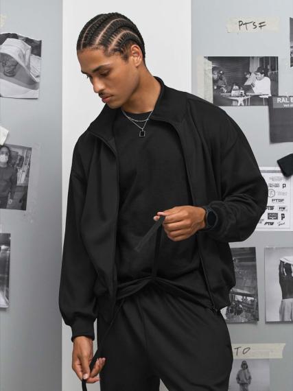 Куртка спортивная Junior, черная, размер S