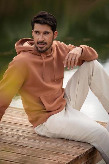 Худи унисекс Phoenix, желтое (лимонное), размер XS