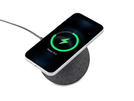 Портативная колонка с беспроводной зарядкой «Ареа», 5 Вт