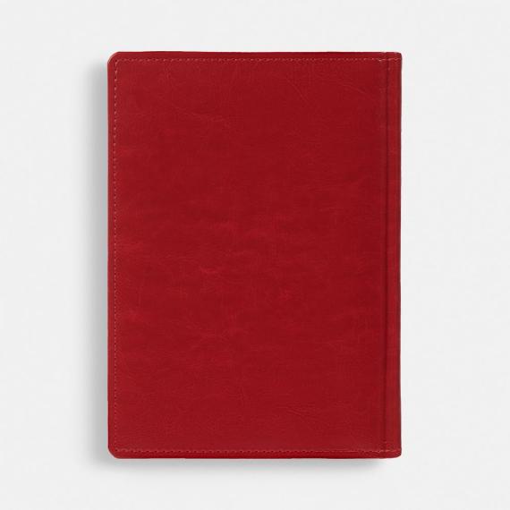Ежедневник Nebraska, недатированный, красный