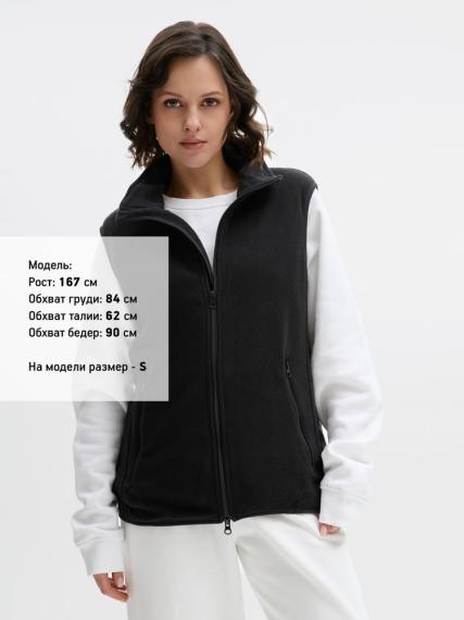 Жилет флисовый унисекс Ben Mac, черный, размер L